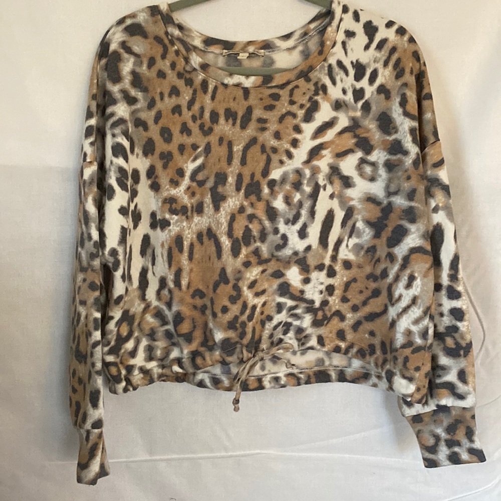 Cheetah print top